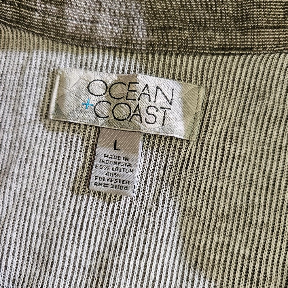 Beige Lightweight Quarter-Zip Pullover - image 2